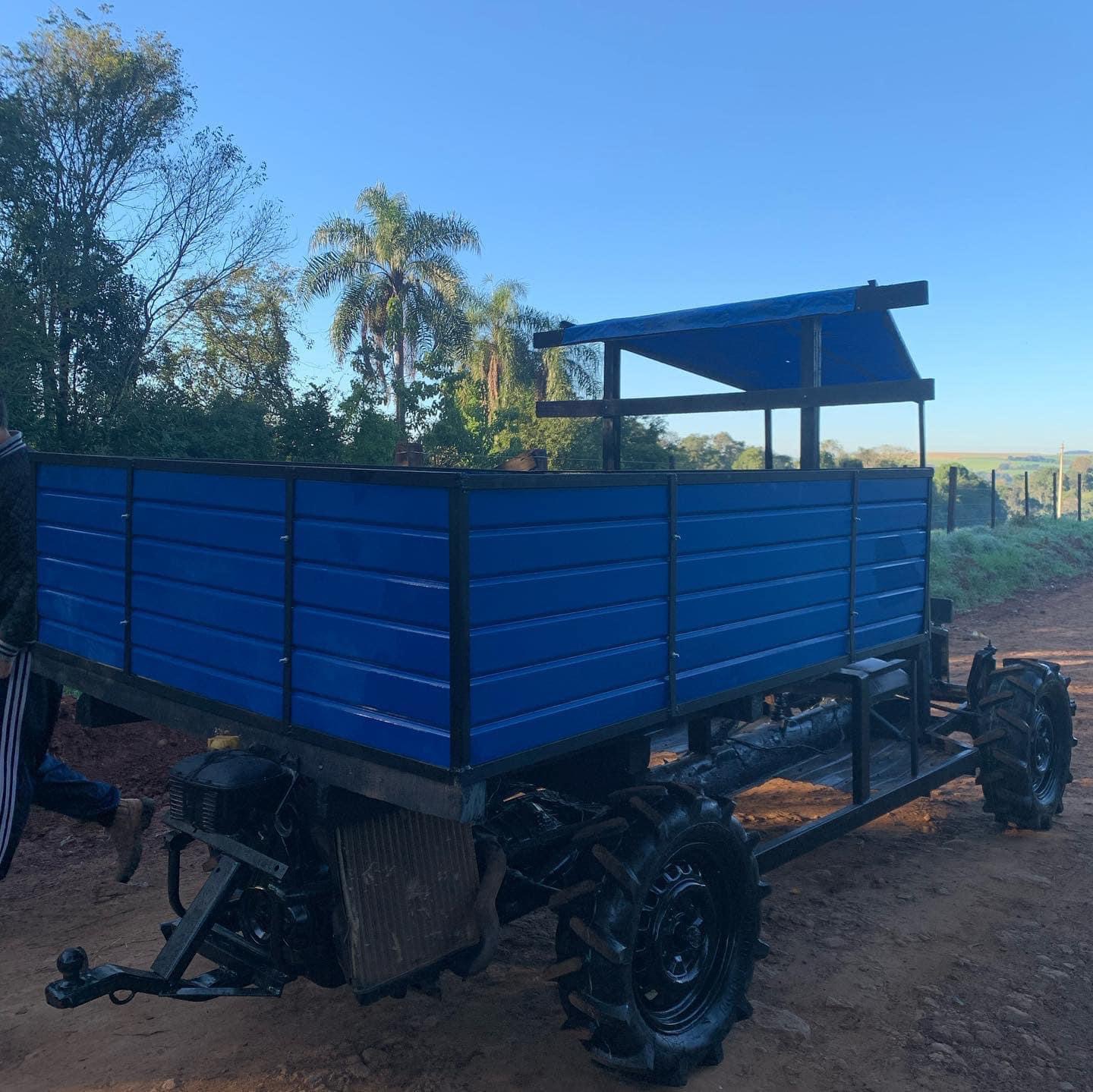 Carreta agrícola 4x2 motor ap 1.8 